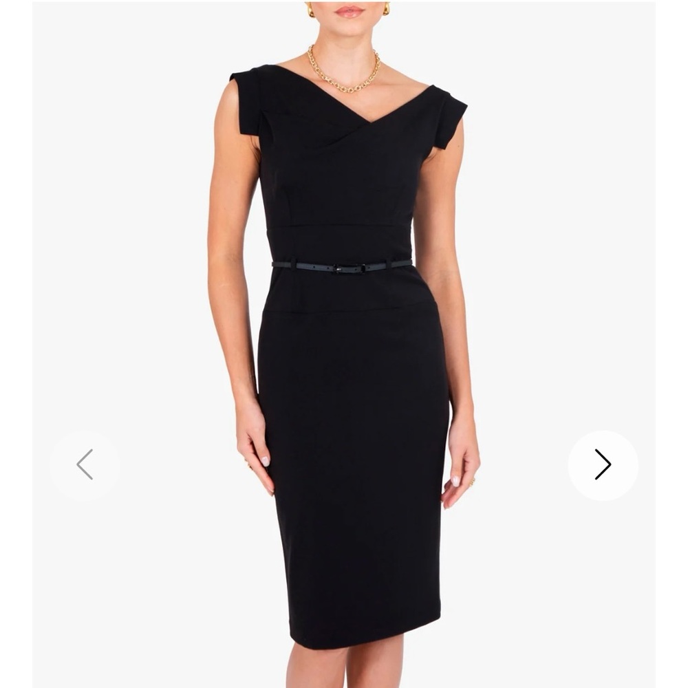 BLACK HALO Jackie O black dress